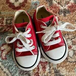 Red Baby Converse